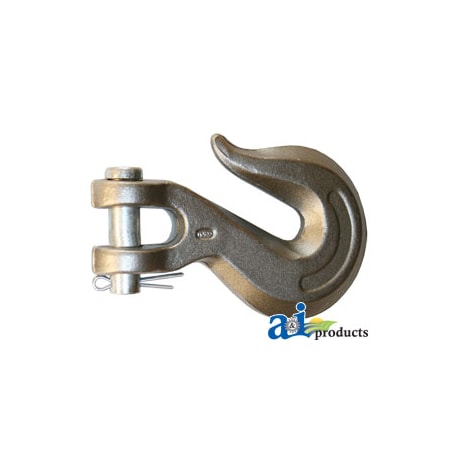 A & I Products Hook, Clevis Grab 5/8 7" x4" x1" A-7B810